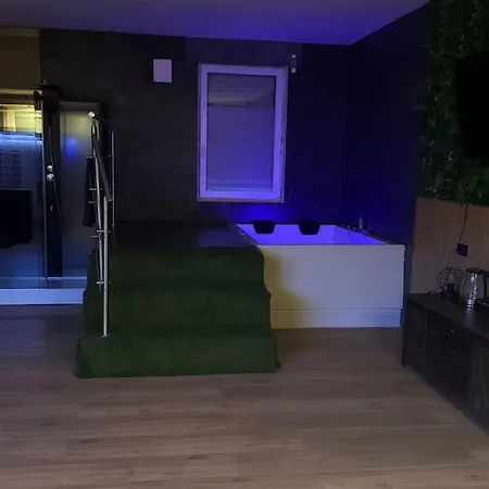1 50 Qm Whirlpool Sauna Dusche Tv Usw *
